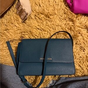 Michael Kors Blue Crossbody Bag